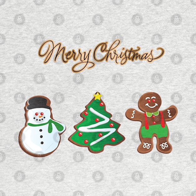 Merry Christmas Cookies by longford
